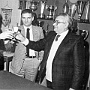 Antonino Pilotto, Presidente del Padova dal 1979 al 1985 e Marino Puggina, Presidente dal 1986 al 1993 (Laura Calore)